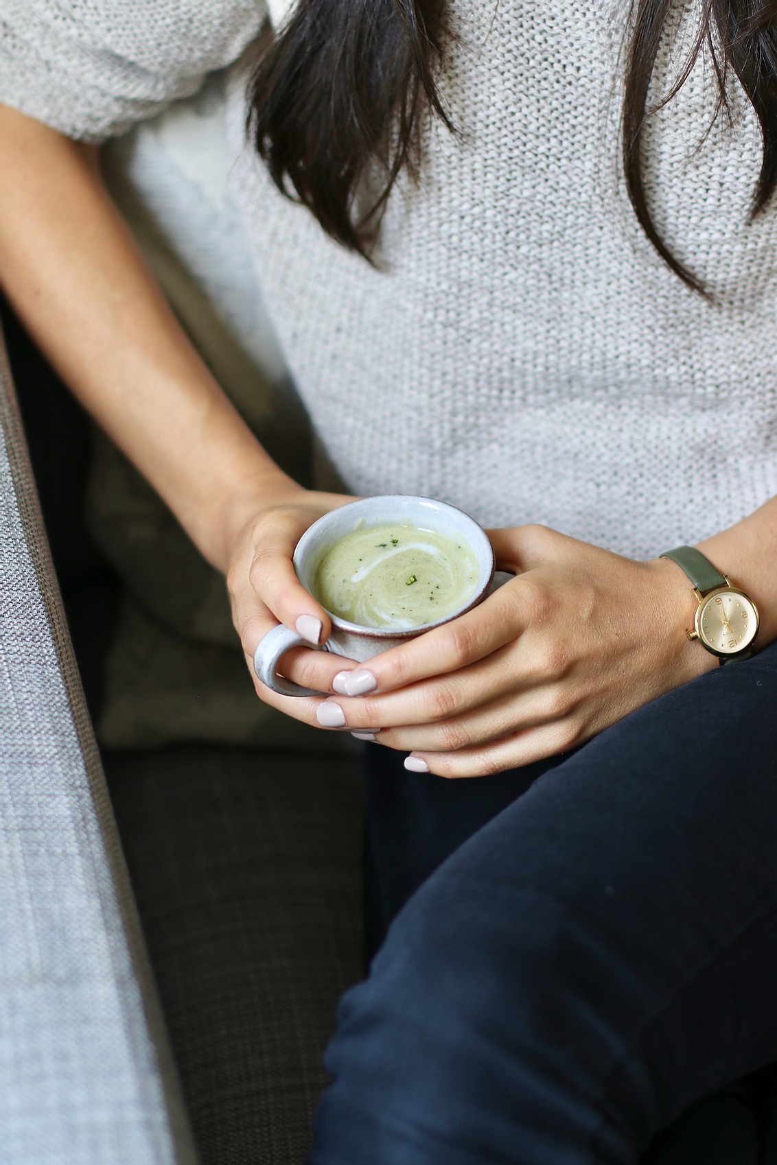 coconut matcha latte